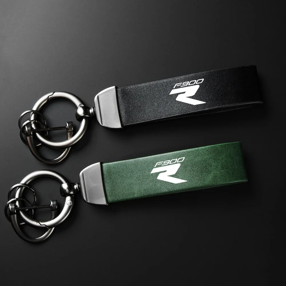 For BMW F900R F900 R F 900R High-Grade Leather Motorcycle Keychain Holder Keyring Accessories