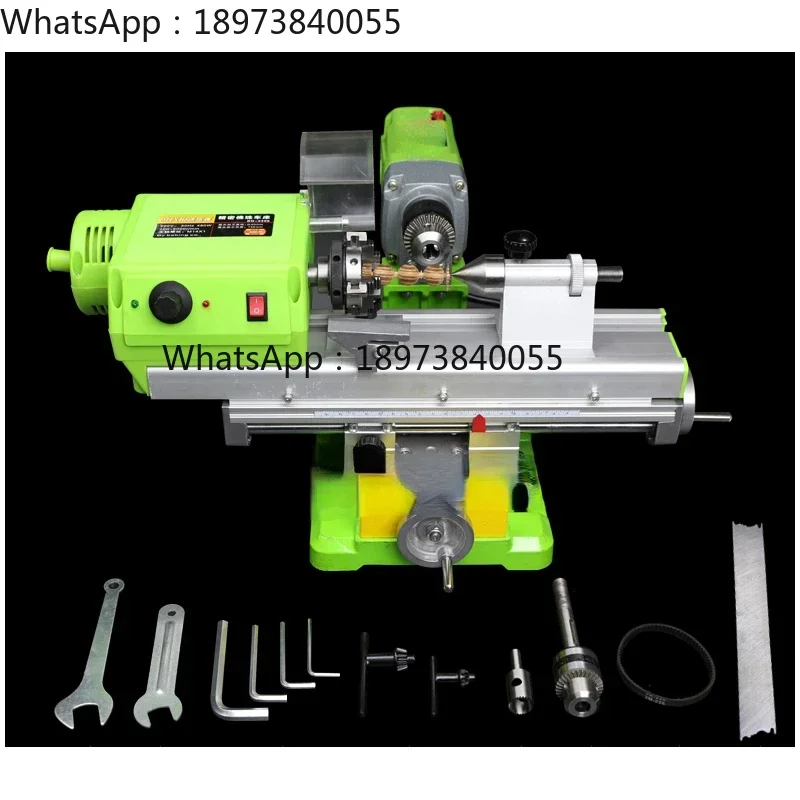 

Wood Beads Processing Machine Household High Precision Mini Lathe Miniature Beads Machine Automatic Mini Bench Drill