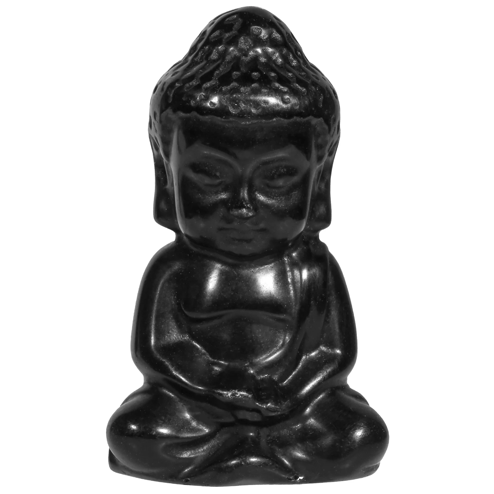 Figurina di Buddha di quarzo rosa naturale scultura di pietra di cristallo di guarigione statua di pietra preziosa intagliata a mano decorazione Fengshui per fortuna e ricchezza