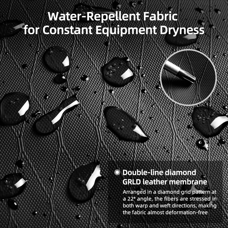 حقيبة كروس للرجال بكاميرا SLR لحقيبة الكتف وحقائب المشي لمسافات طويلة والسفر في الهواء الطلق وحقيبة الصدر الرياضية يمكن تجهيزها بحامل ثلاثي القوائم