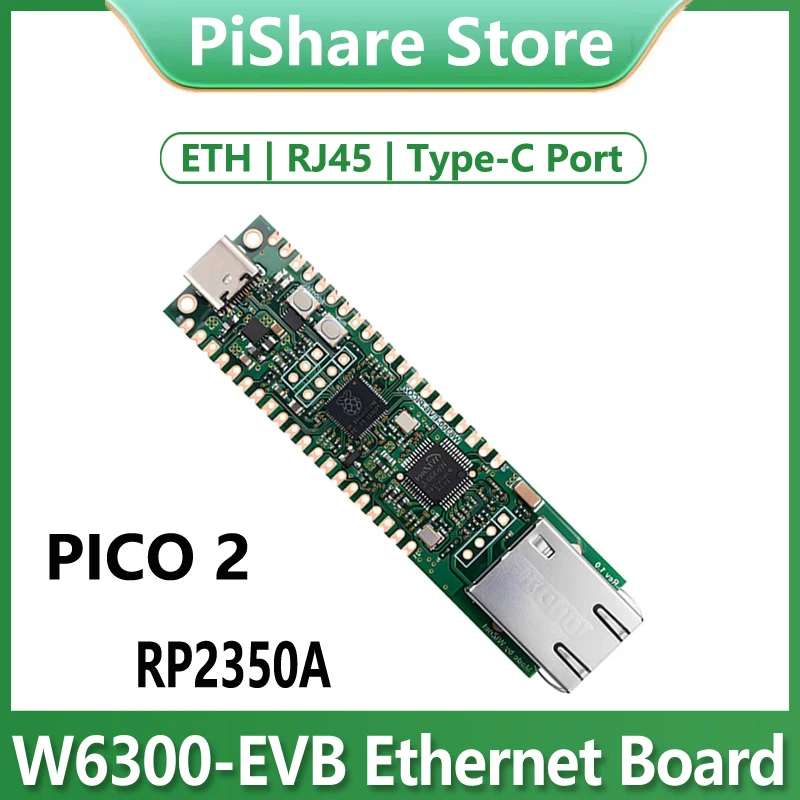 

Raspberry Pi Pico 2 RP2350 Development Board RP2350B-Plus-W WiFi Bluetooth Radio Module 2