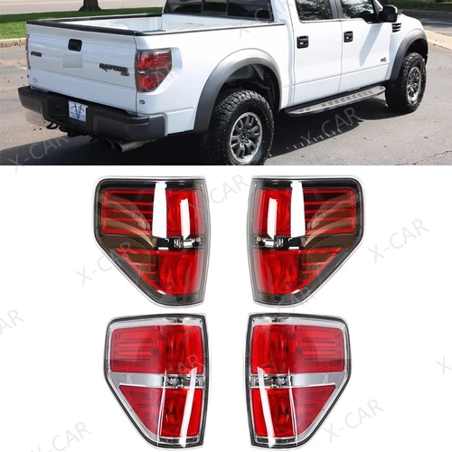 Para Ford F150 F-150 SVT Raptor Pickup 2009-2014 luz trasera de parachoques lámpara de freno sin bombilla BL3Z13405B BL3Z13404B