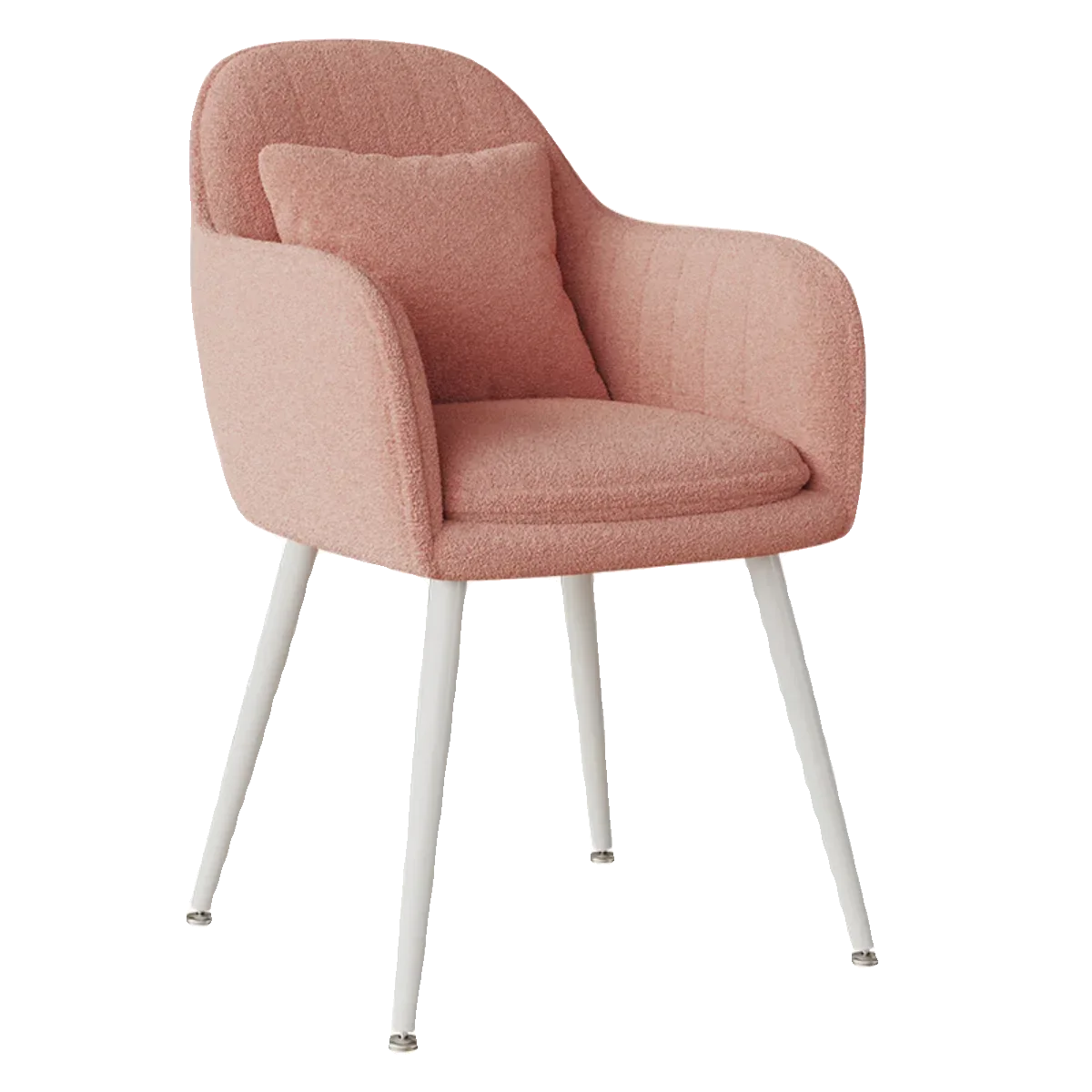 

Скандинавский белый стул для макияжа, комод для спальни, стул со спинкой, книжный столик в кремовом стиле, простая домашняя столовая