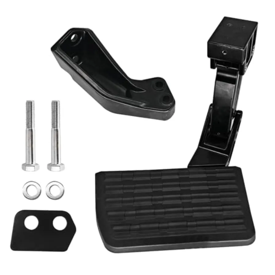 

Rear Bed Step Tailgate Bedstep Compatible with Toyota Tacoma 2012-2023 Folding Retractable Bumper Step Replace PT392-35100 Heav