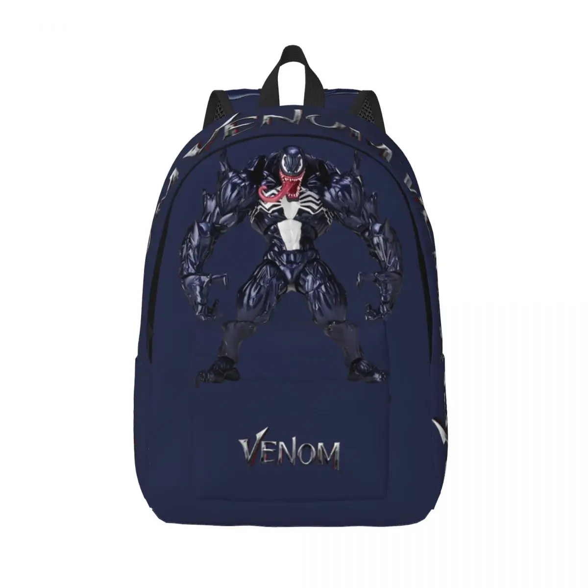 

Daypack Venom Retro Washable Marvel Spider Man Venom Female For Gifts Dual-Use Handbag High School