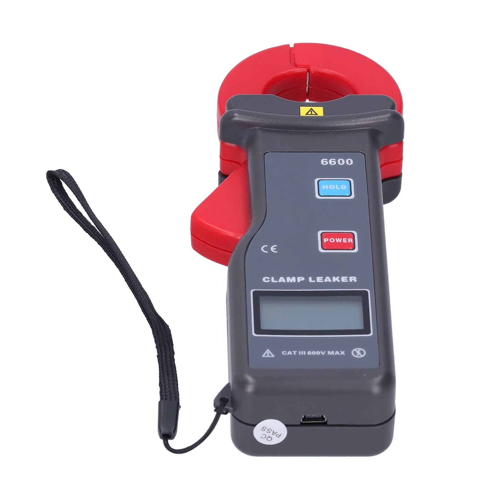 Current Tester ETCR‑6600 AC 0mA‑600A Leakage Current Clamp Meter with USB Communication Current Tester Digital Clamp Meter