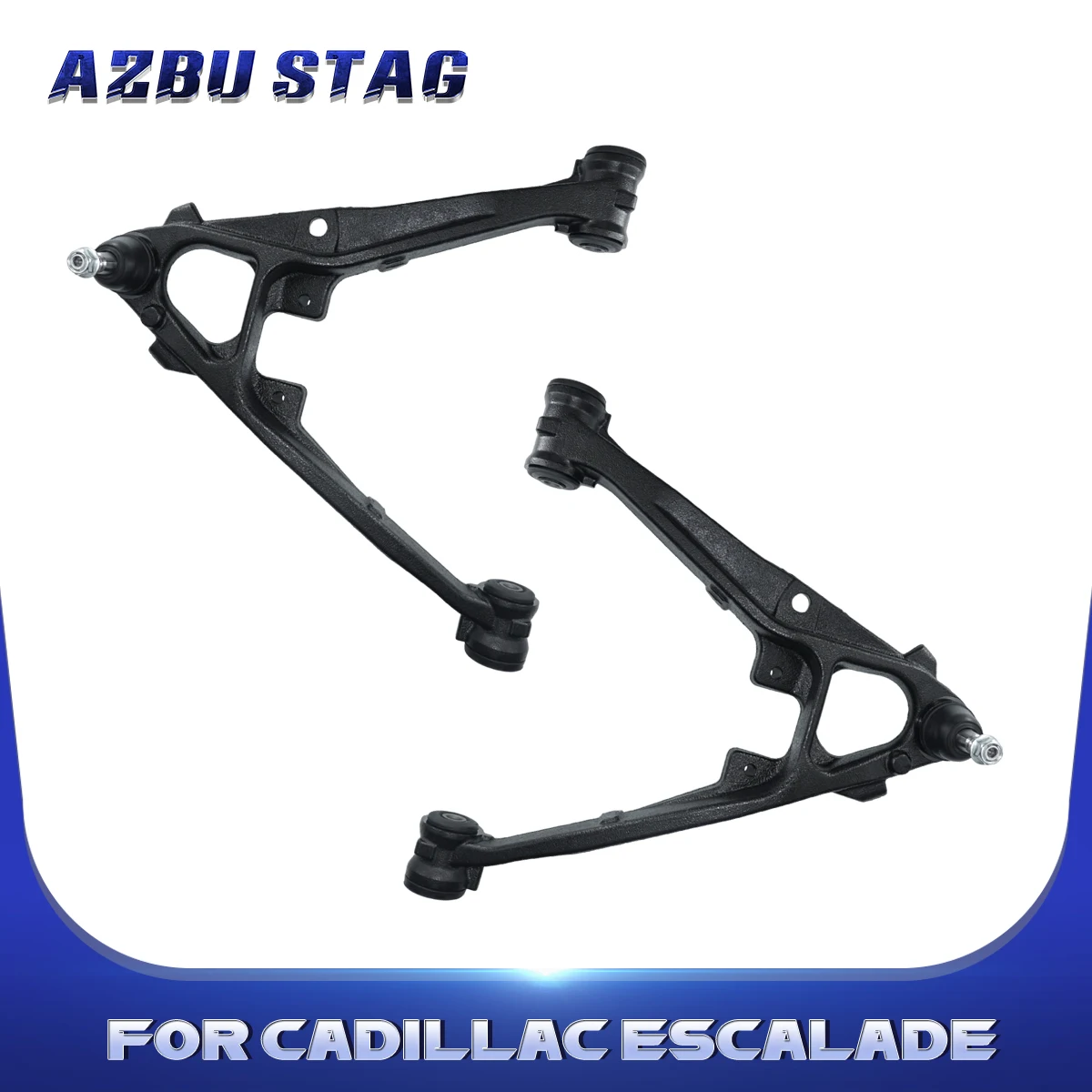 

AzbuStag 2Pcs Front Lower Control Arm Suspension for CADILLAC ESCALADE CHEVROLET TAHOE SILVERADO GMC YUKON 2007 2008 2009-2015