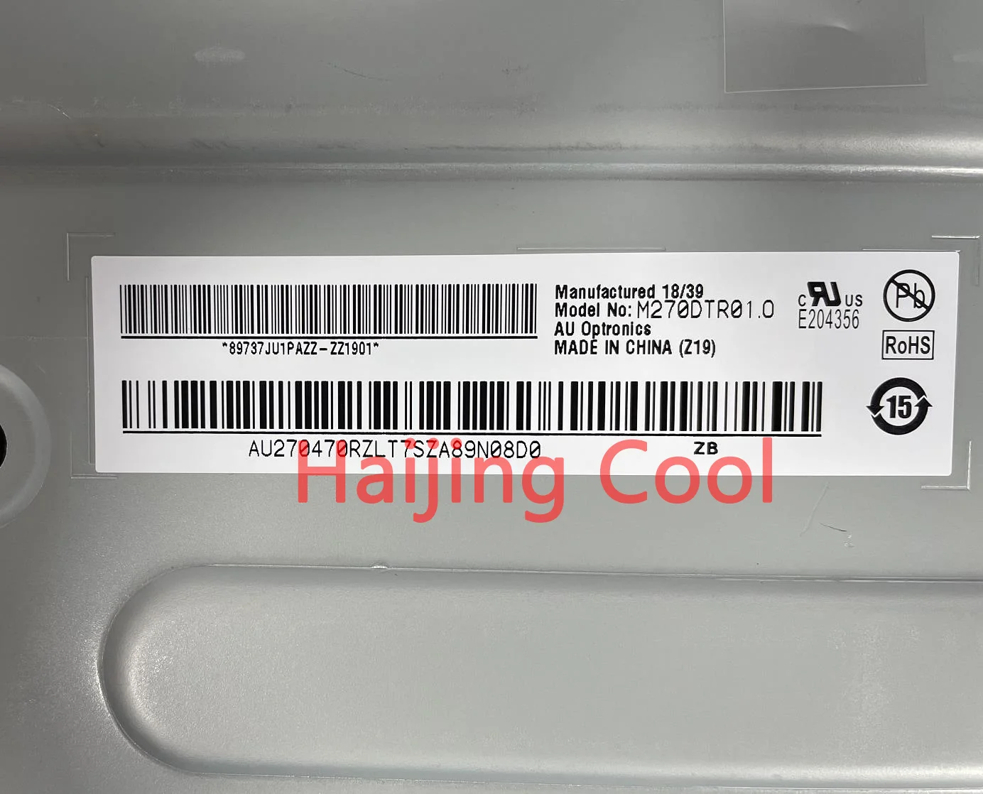 Original New M270DTR01.0 M270DTR01.1 M270DTR01.2 Curved screen Panel LCD Display Screen For asus pg27vq gaming monitor
