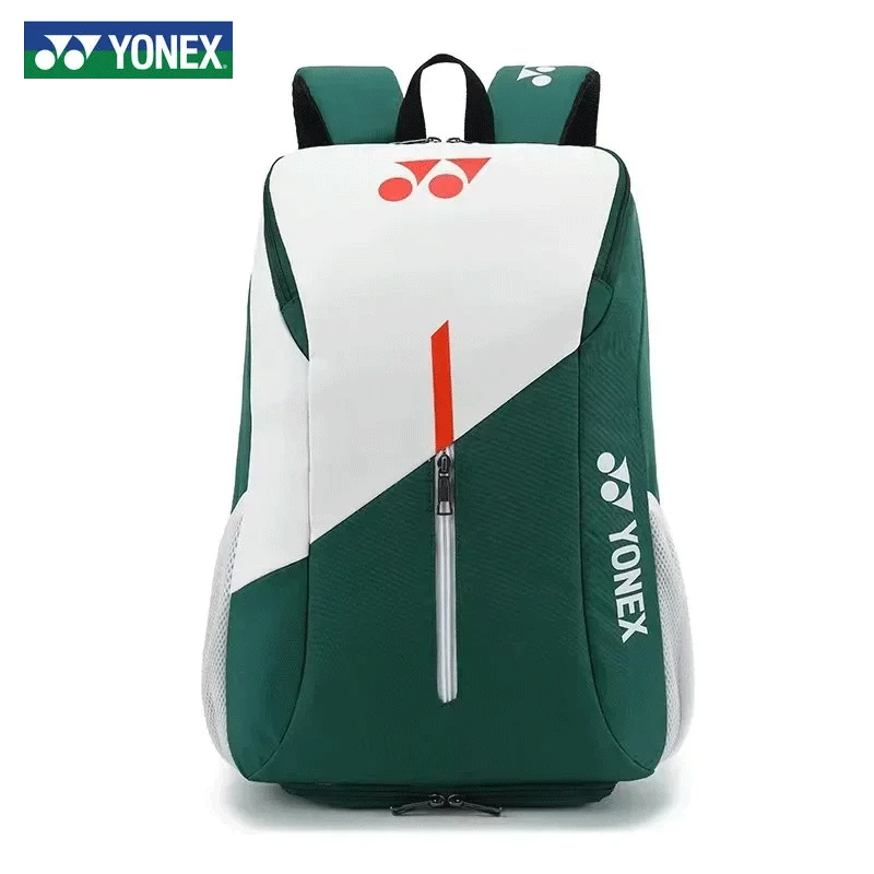 Оригинальная сумка для бадминтона YONEX, многофункциональный теннисный рюкзак с 4 ракетками, эргономичный дизайн для профессиональных тренировок по