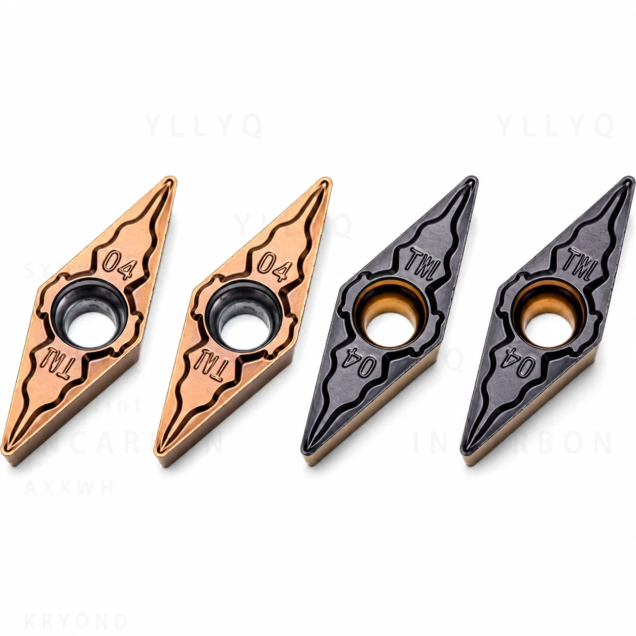 10pcs Carbide Inserts VBMT110308 VCMT110304 VCMT160404 VCMT160408 for Stainless Steel Turning Boring Bar CNC Lathe Tool Holder - view 4