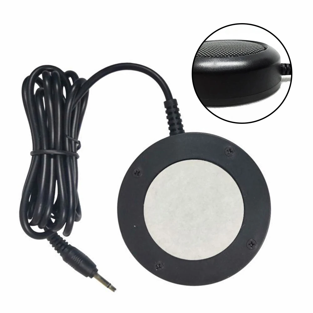 External 3.5mm Speaker for Car Audio 1Pc Black ABS Unit Designed for Easy Replacement of Damaged Radio Speakers