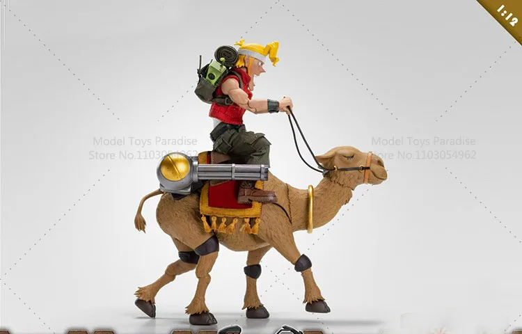 الأصلي TunShi ستوديو 1/12 مقياس الجندي اكسسوارات الجمل عربة 12.5 سنتيمتر عمل نموذج لجسم الهدايا #2
