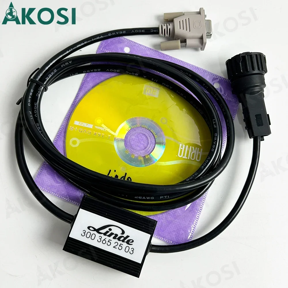 

Диагностический кабель для двигателя погрузчика Linde 3003652503, адаптер для диагностики, инструмент для обслуживания грузовиков