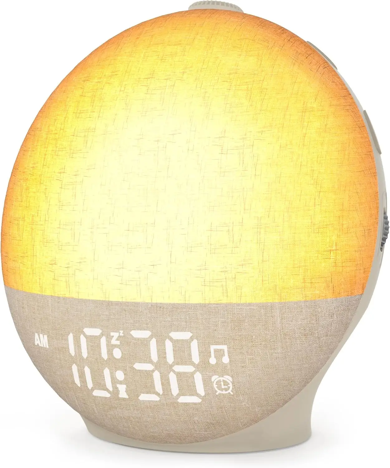 Wake Up Light Sunrise Alarm Clock White Noise Sound Machine Bluetooth Speaker Color Changing Night Lights for Bedroom Ideal Gift