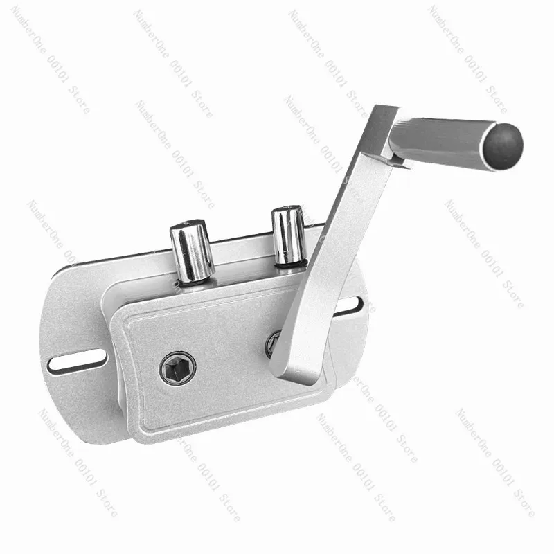 Lifting Clothes Hanger Accessories, Hand Shaker, Rocker, Dedicated Non Punching Two Hole Spacing Adjustable