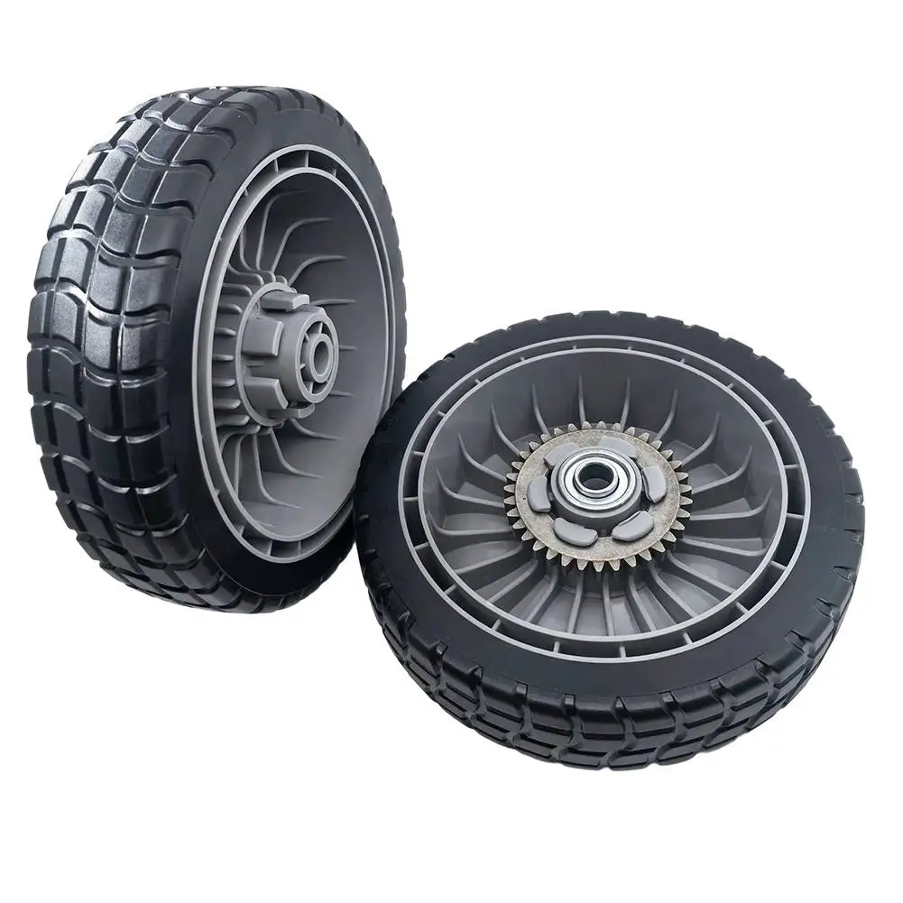 OEM-Rasenmäher-Teile, HRT216-Räder, kompatible Rasenmäher-Räder, kompatibel mit mehreren Modellen, entworfen für verschiedene Gelände
