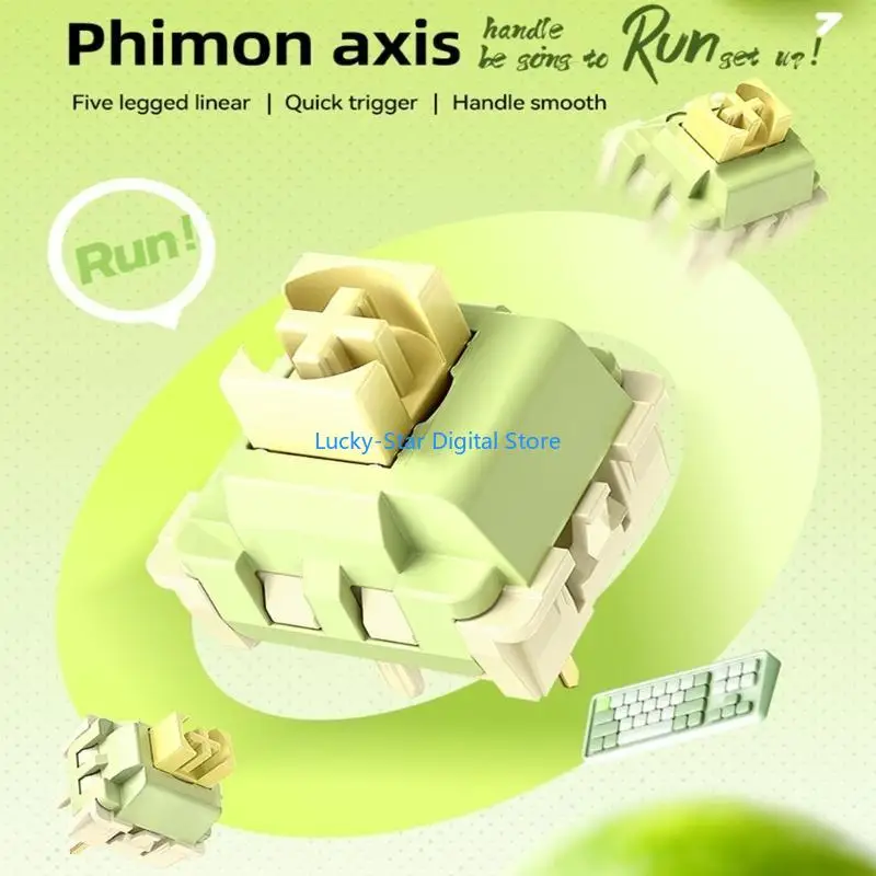 N7MC Lemon Pre Lubed Silents STRIAKING HOAT SWAP 5PIN CHO NHIỀU