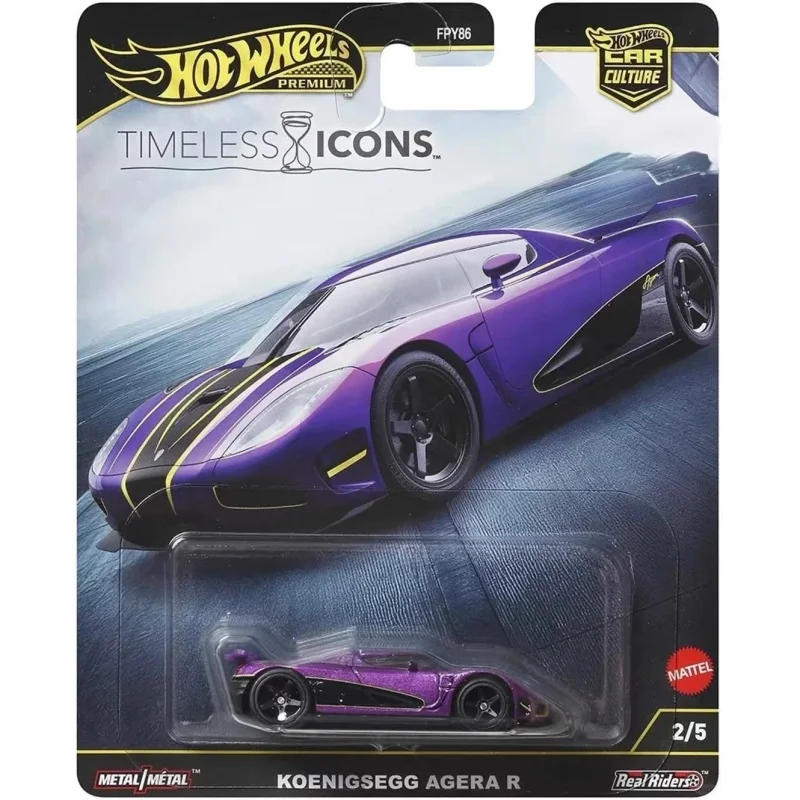 Hot Wheels Gold Label Car Culture Ferrari F50 Nissan Skyline R34 Lexus Porsche Koenigsegg Joint Model Alloy Car Collection
