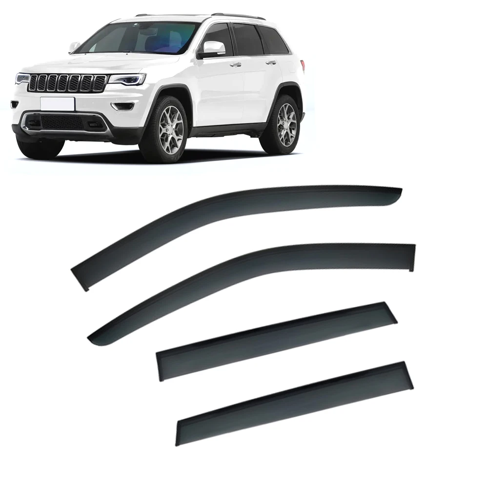 

Window Visor for JEEP GRAND CHEROKEE WK2 2011 2012 2013 2014 2015 2016 2017 2018 2019 2020Wind Deflectors Rain Guards Door Visor