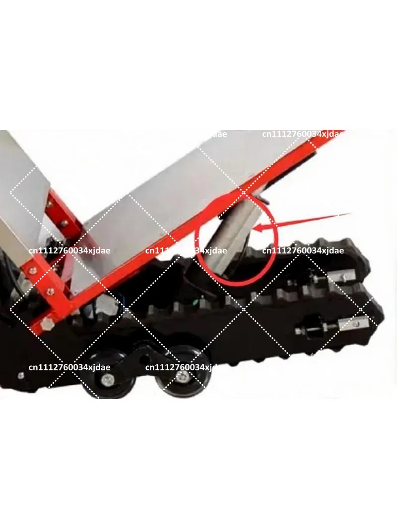 Electric Stair Climbing Trolley Cart Crawler Cargo Handling Silent Up Down Stairs