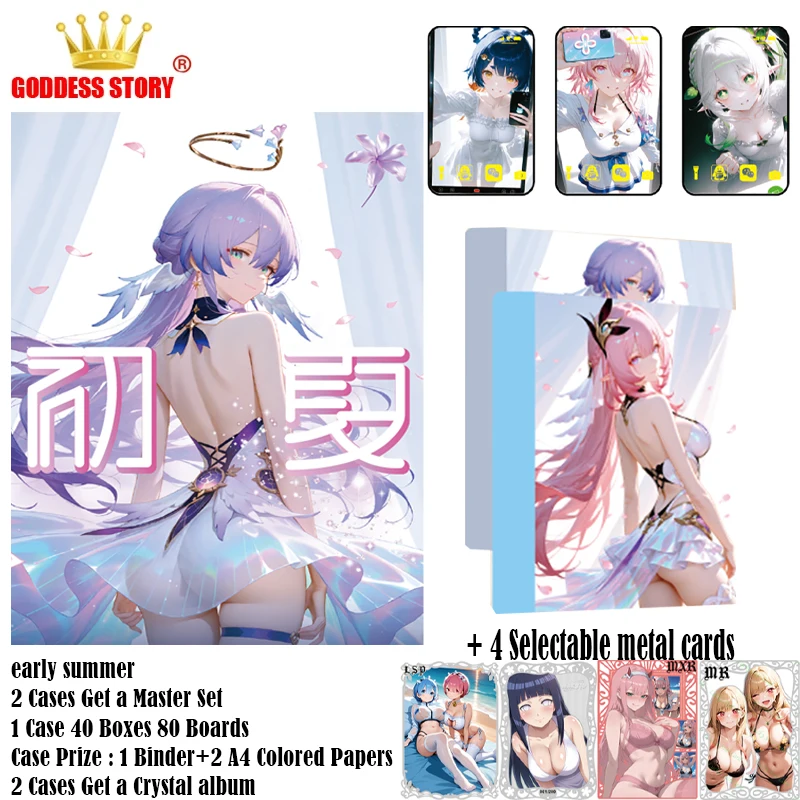 

Early summer A5 Board Goddess Story Collection Anime Games Girl Party Swimsuit Party Doujin Toys Hobby Gift