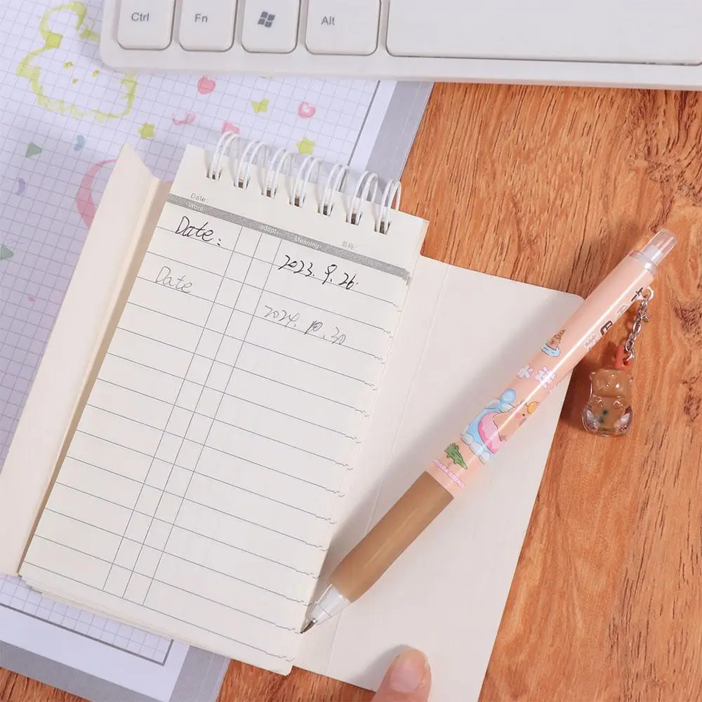 

Механический карандаш Kawaii Capybara, эстетический кулон в виде животного, автоматический карандаш для рисования, милый карандаш 0,5 мм для офиса