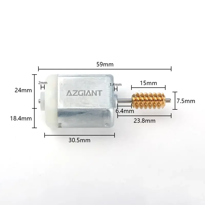 AZGIANT For VW Multivan 2004-2015 Door Lock Actuator Motor FC-280 High Power Quiet Operation Car Parts