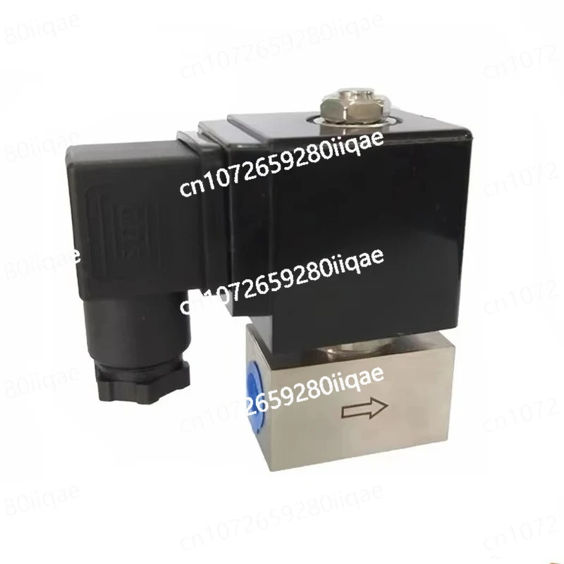 Stainless steel high pressure solenoid valve