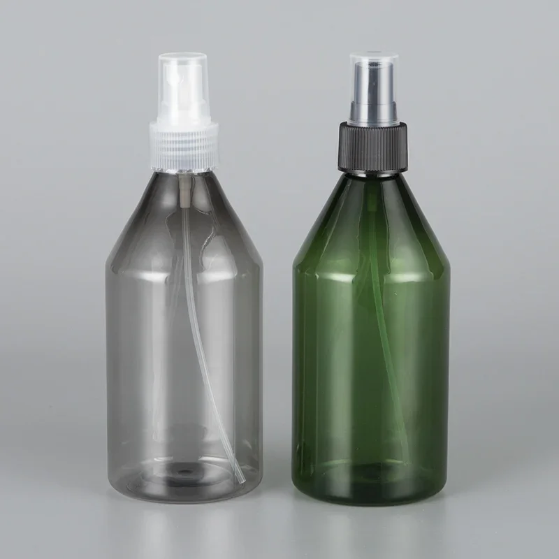 

300ml X 20 Spray Empty Bottles For The Perfumes,PET Green Gray White Bottle With Sprayer Pump ,Fine Mist Spray Pump Bottles