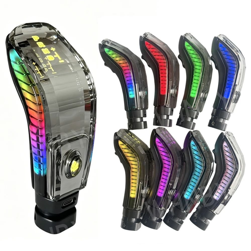 

For LUXGEN S3 S5/U5/U6 URX Automatic LED Crystal Gear Shift Lever Handball Gear Shift Ball Gear Head Car Interior Accessories