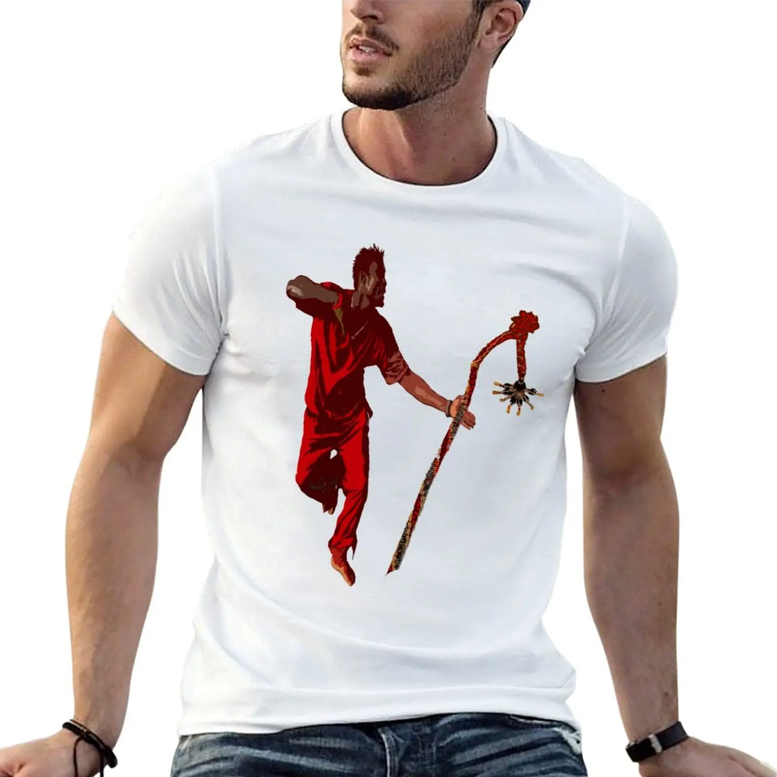 CHANGO KING OF FIRE BY LIZ LOZ T-Shirt Fitness Quick Dry Short Sleeve Top