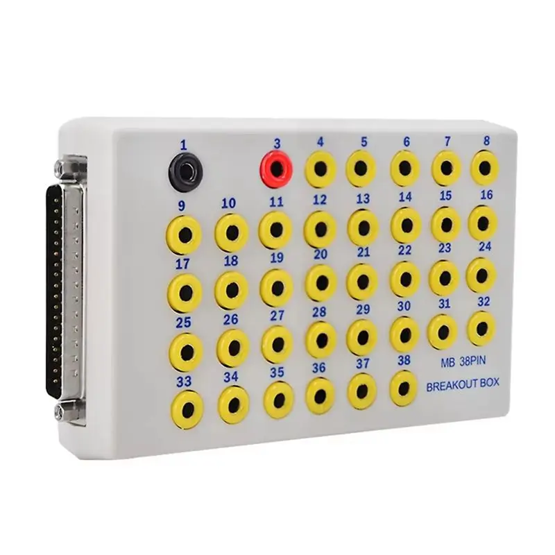 [NEW A09R!】 New 38 Pin OBD Breakout Box OBD2 Line Signal Tester Protocol Detectors CAN Data Link Diagnostic Tool For Benz Car