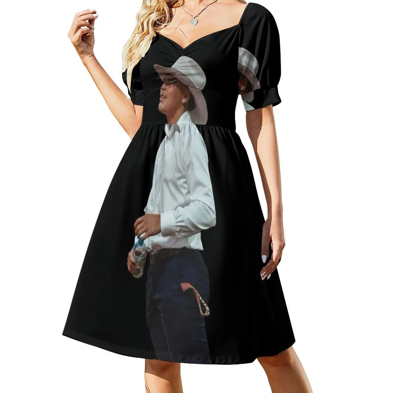 

Reece Walsh cowboy hat Short-Sleeved Dress dresses summer women's clothing trend 2025