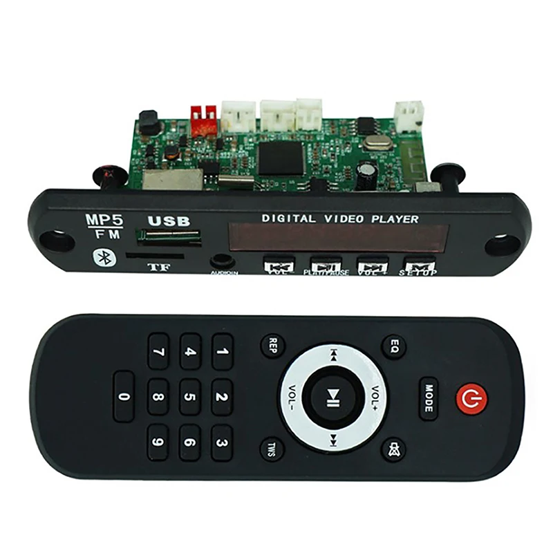 MP5 Video Module HD 1080P Lossless Audio Mp5mp4 Decoder Board APE/WAV/MP3 Player