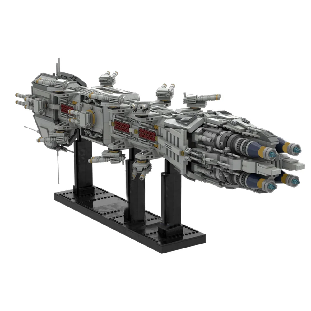

Gobricks MOC NOVA Class Dreadnought from Babylon 5 Building Blocks Model Assembly Toys Kids Gift