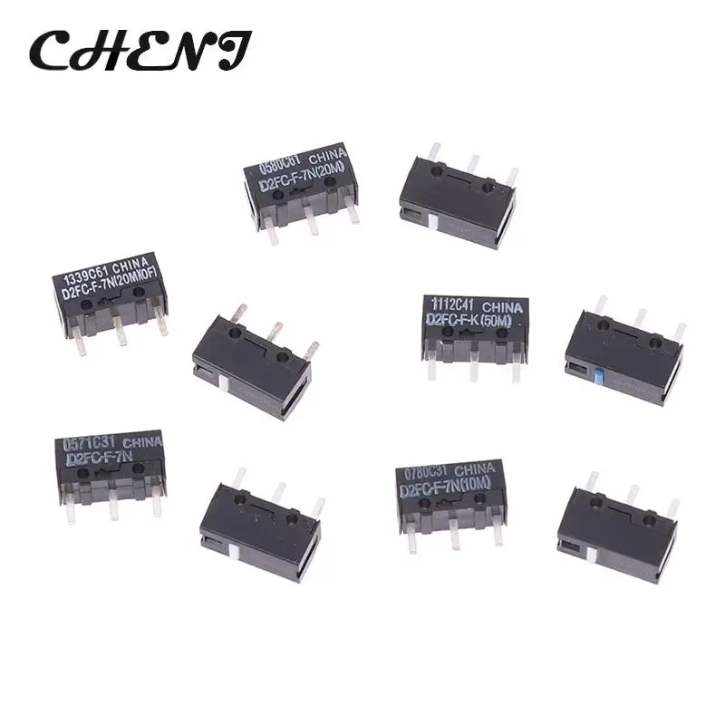 2 pz Mouse Micro Switch D2FC-F-7N 10M 20M di D2FC-F-K(50M) -RZ D2F D2F-01 D2F-01F D2F-L D2F-01L D2F-FL D2F-F-3-7