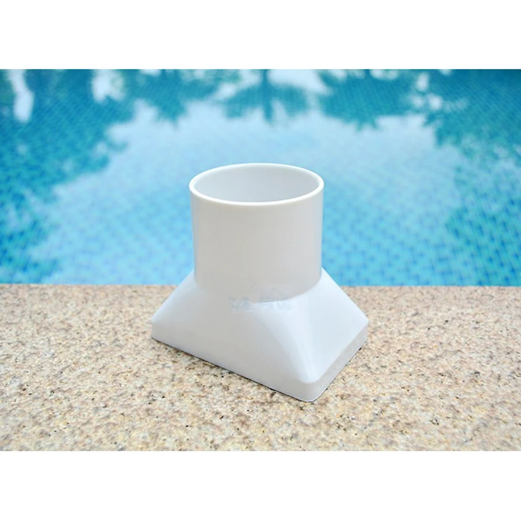 Water Outlet Solid ABS Plastic Pool Drainer Durable Discharge for Inground Pool Drainage Solutions