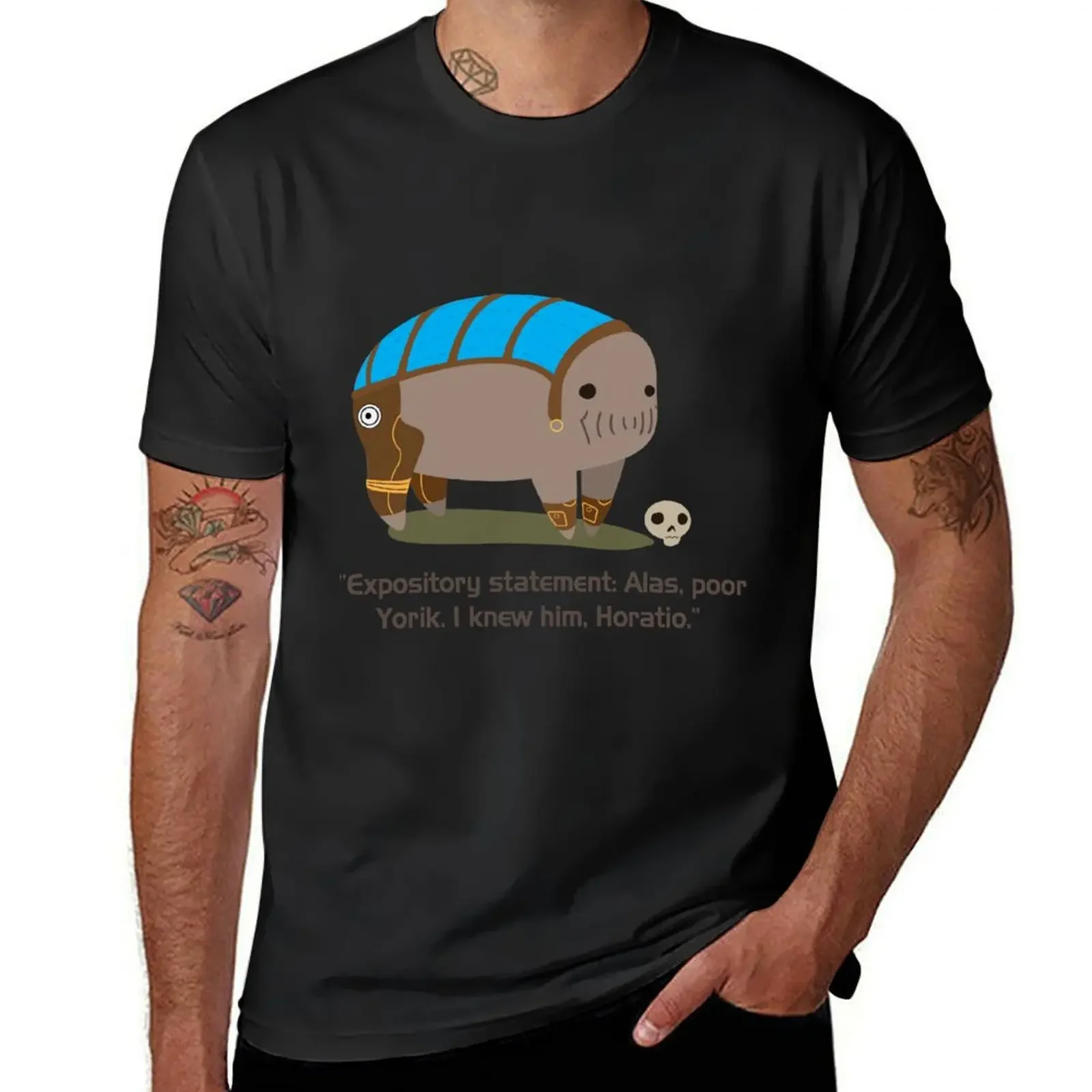 

Elcor Hamlet T-Shirt shirts graphic tees aesthetic clothes affliction shirts korean fashion t shirts for men graphic