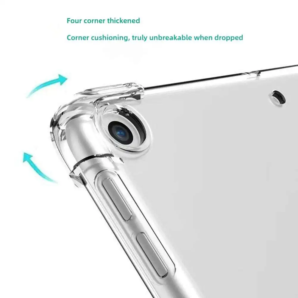 For Mini 7 Protective Four Corner Anti-drop Anti-scratch Washable High-transparency High-definition Dustproof R2a1