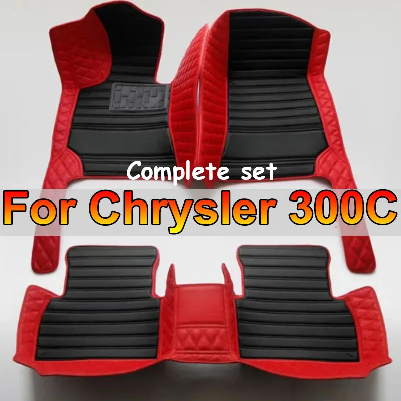 Car floor mats for Chrysler 300C （Sedan）2012 2013 2014 2015 2016 Custom auto foot Pads automobile carpet cover 