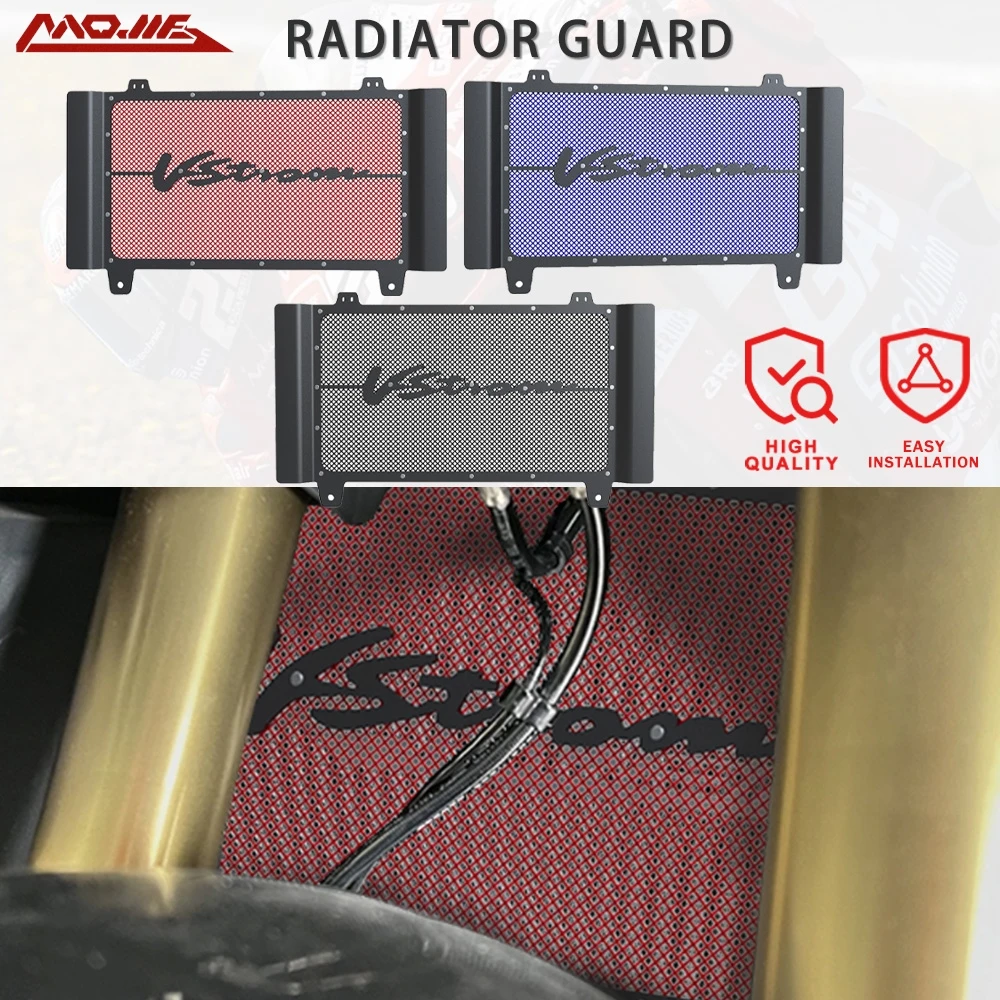 

2025 For Suzuki V-Strom VSTROM 800DE 800 DE 2023 2024 V Strom Motorcycle Radiator Grille Grill Protection Guard Cover Protector