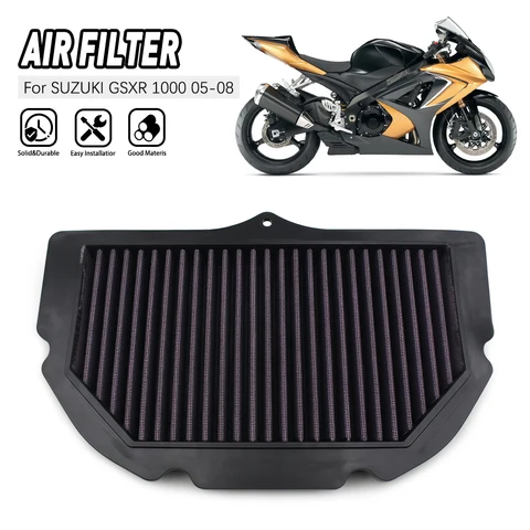 Воздушный фильтр мотоцикла для SUZUKI GSXR GSX-R 1000 GSX-R1000 GSXR1000 2005 2006 2007 2008