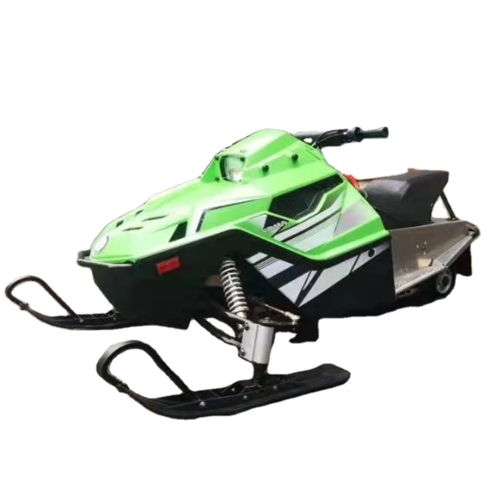 China snow scooter quad gas snowmobile for adult / kids chain drive 150cc