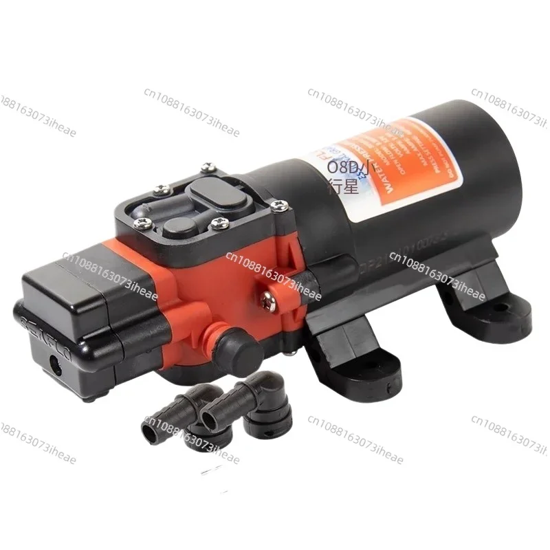 SFDP1-010-040-21 12V/24V Diaphragm Pump 35PSI - Self-Priming for Boats/RVs, Water Transfer & Toilets