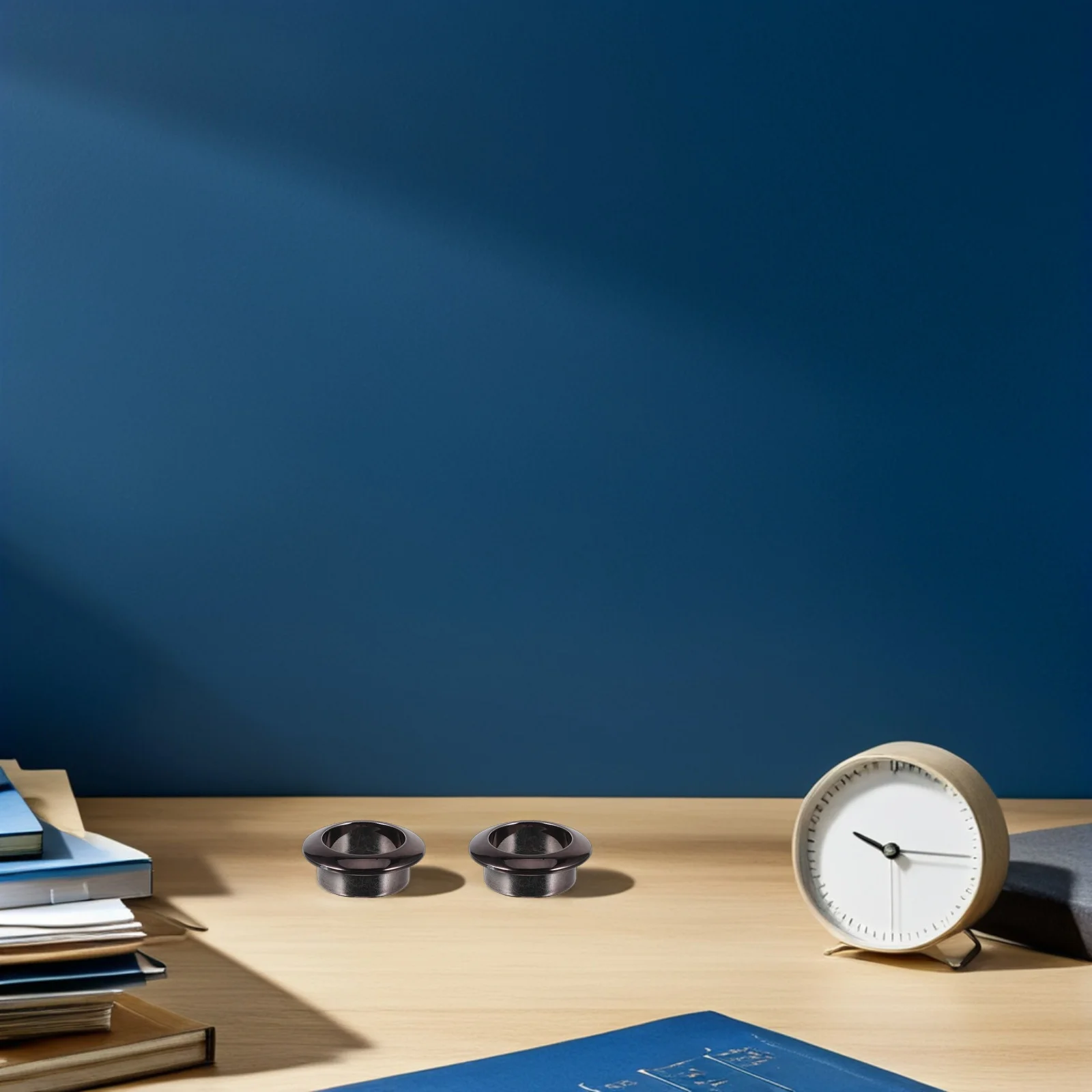 

20Pcs Black Round Cable Grommet 25Mm for Desktop Wire Hole Cover Desk Cord Organizer Caps Efficient Wire Management Countertop