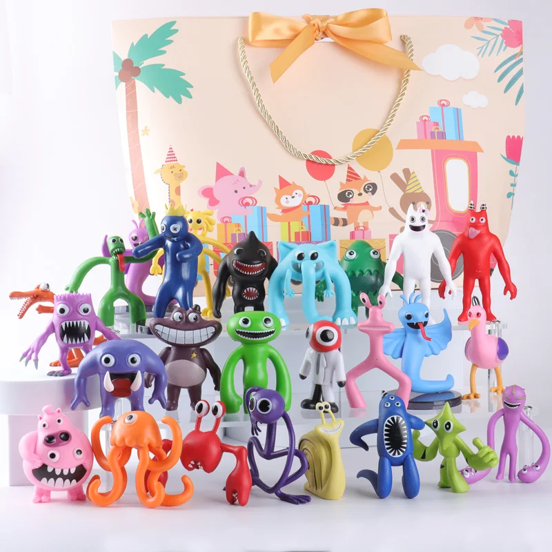 Classroom Kindergarten Blind Box Model Rainbow Friend Monster Children'S Toy Handmade Model Collection Christmas Gift