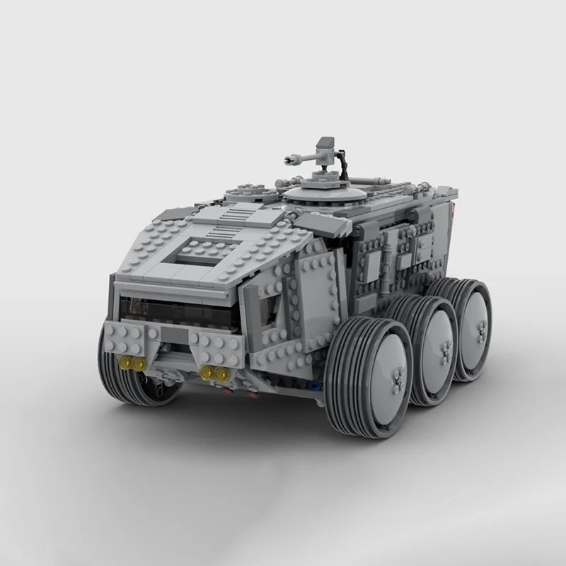 582 pçs moc transporte modular imperial mod t estrela modelo presentes de natal blocos de construção montar diy educação tijolo brinquedos crianças