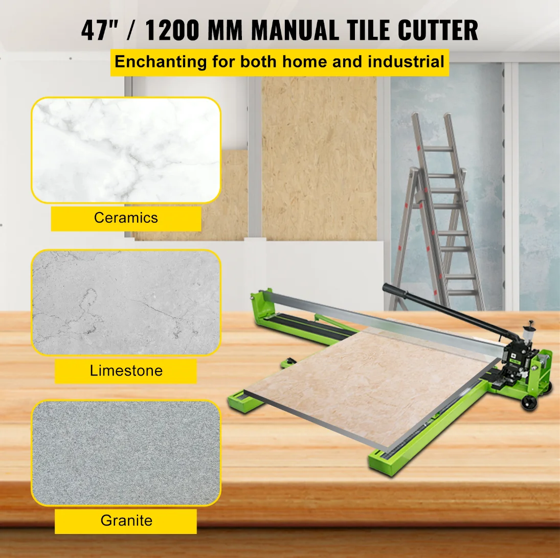 Imagem -02 - Vevor-cortador de Telha Manual com Posicionamento a Laser Infravermelho Empurre a Faca Ferramenta Manual Profissional para Cortar Porcelana Cerâmica Piso