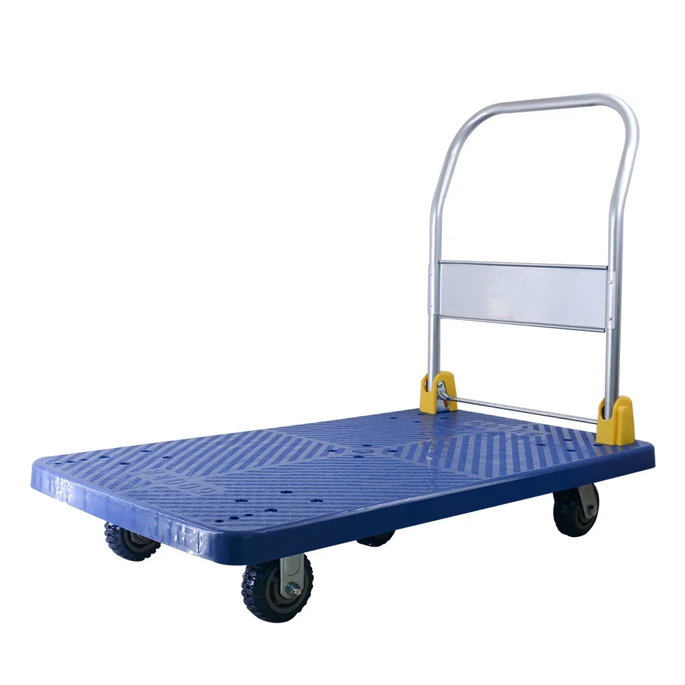 

JIN YANG HU 400kg hand cart trolley for carrying goods foldable hand trolley for warehouse Wholesale Retail