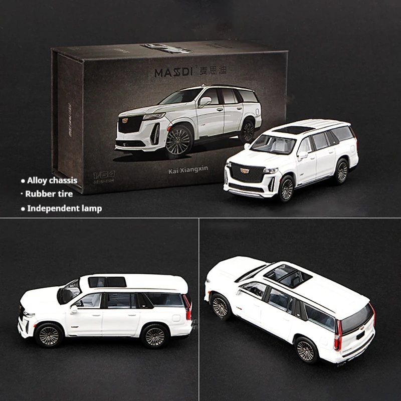 Masdi 1:64 Cadillac Escalade Alloy Suv Simulation Model Saaban